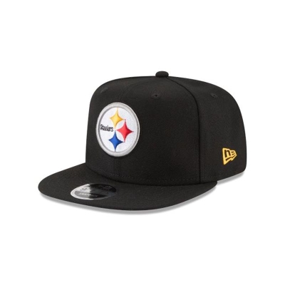 Sapca New Era Pittsburgh Steelers NFL High Crown 9FIFTY Snapback - Negrii